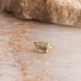 Eion Duo Pearl Ring