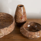 Kalini Rosso Marble Vase