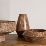 Kalini Rosso Marble Vase