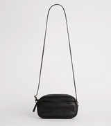 Juju Leather Opera Bag - Black