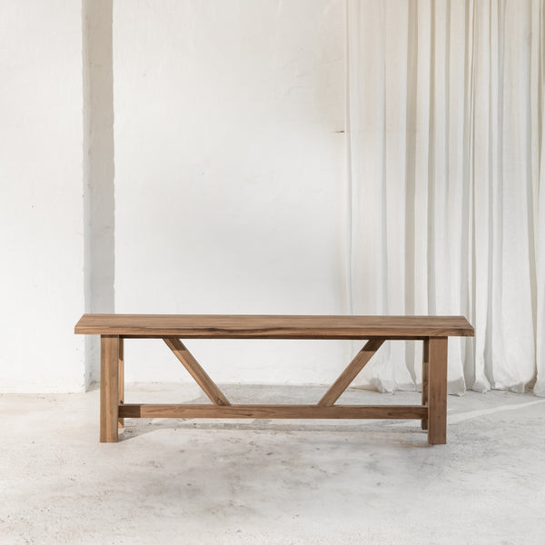 Sefer Rustic Bench Seat