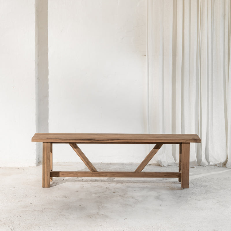 Sefer Rustic Bench Seat