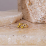 Sergio Triple Stone Ring