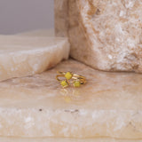 Sergio Triple Stone Ring