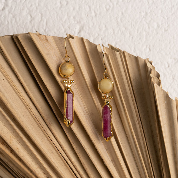 Sevil Double Drop Earrings
