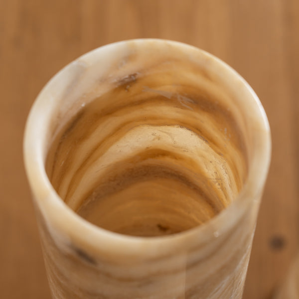 Shoda Sculptural Onyx Vases