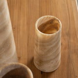 Shoda Sculptural Onyx Vases