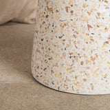 Thora Lightweight Side Table - Shell Finish