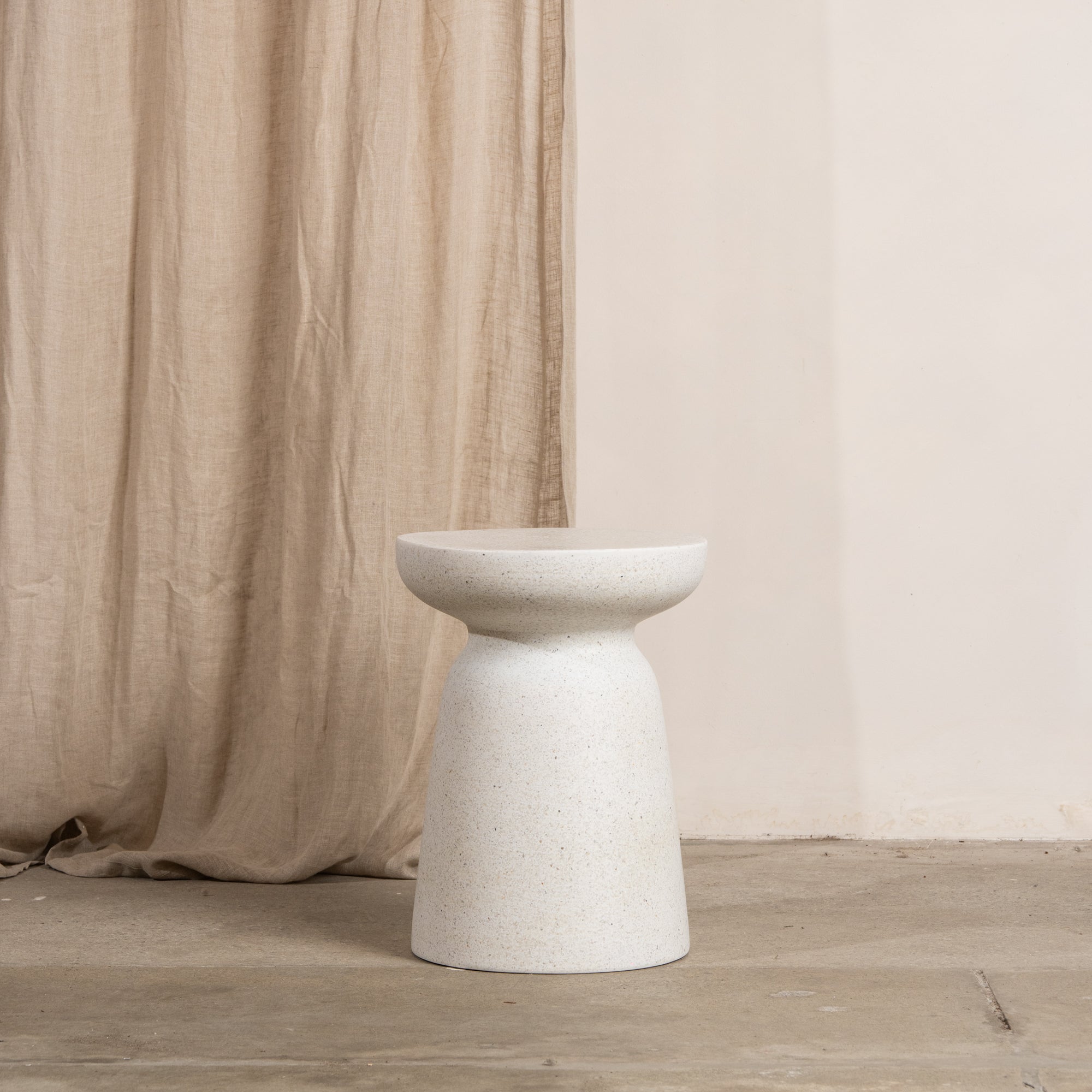 Thora Lightweight Side Table - Terrazzo Finish – Inartisan.