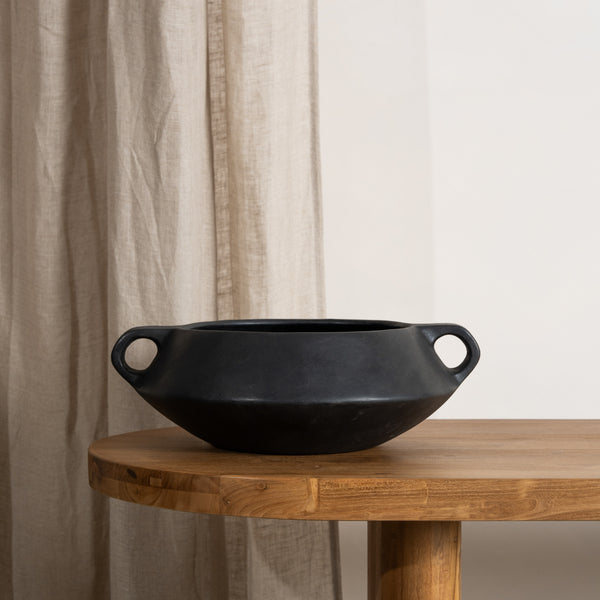 Umi Sculptural Bowl with Handles