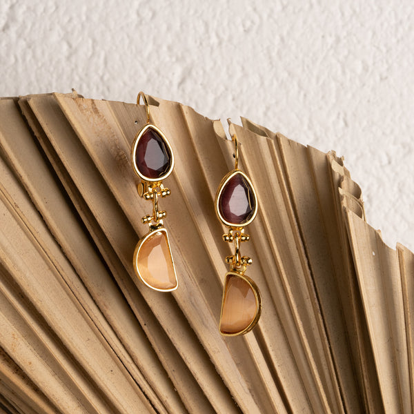 Yanna Double Drop Earrings