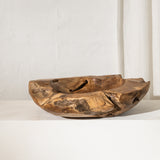 Yeira Large Teak Bowl