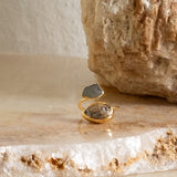 Abdera Double Stone Ring