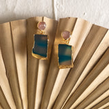 Alofa Double Drop Earrings