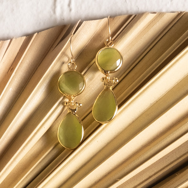 Antea Double Drop Earrings