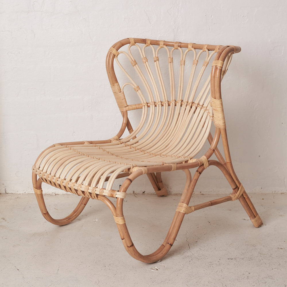 Arju Rattan Armchair in Natural – Inartisan.