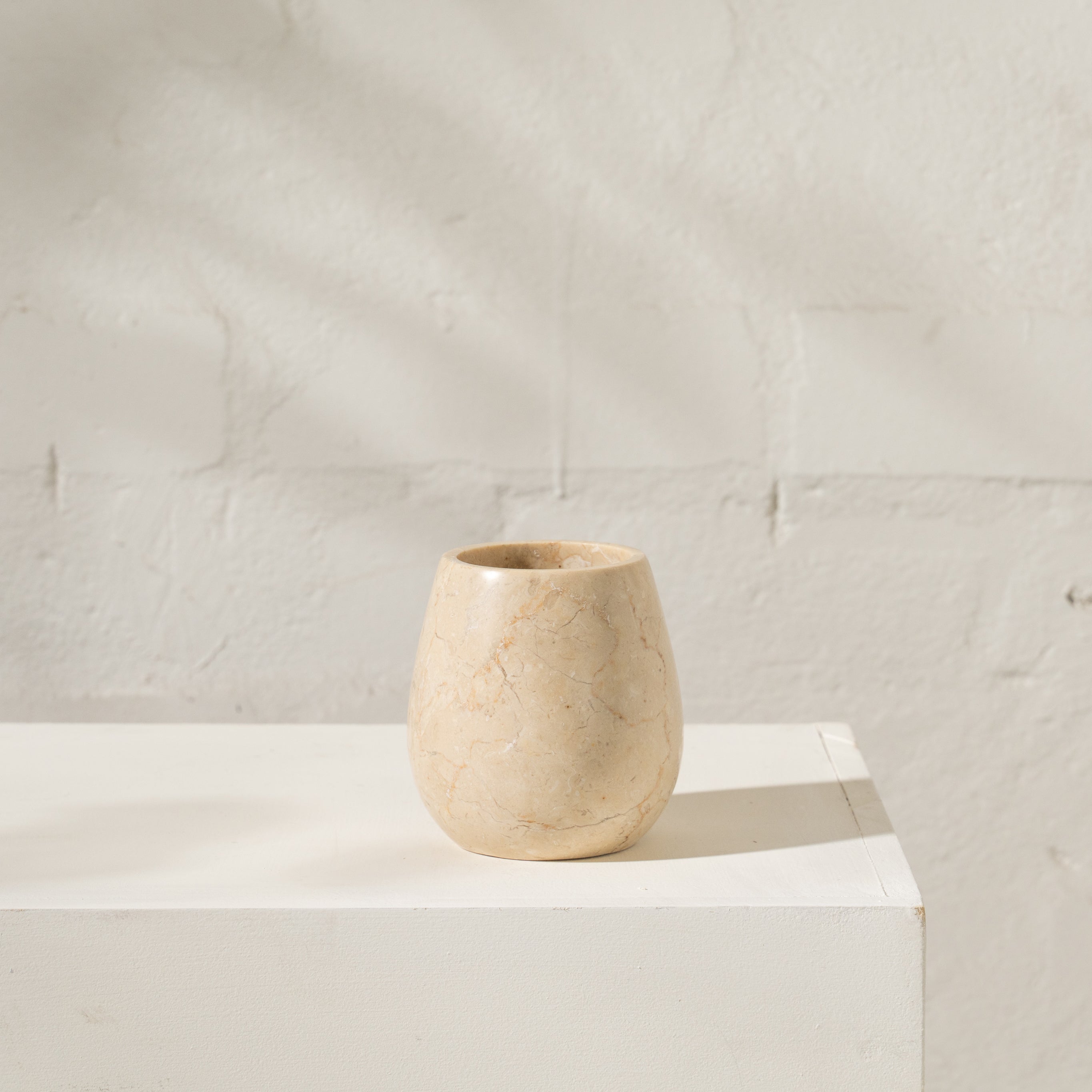 Asmara Travertine Tumbler – Inartisan.