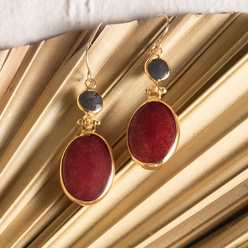 Belen Double Drop Earrings