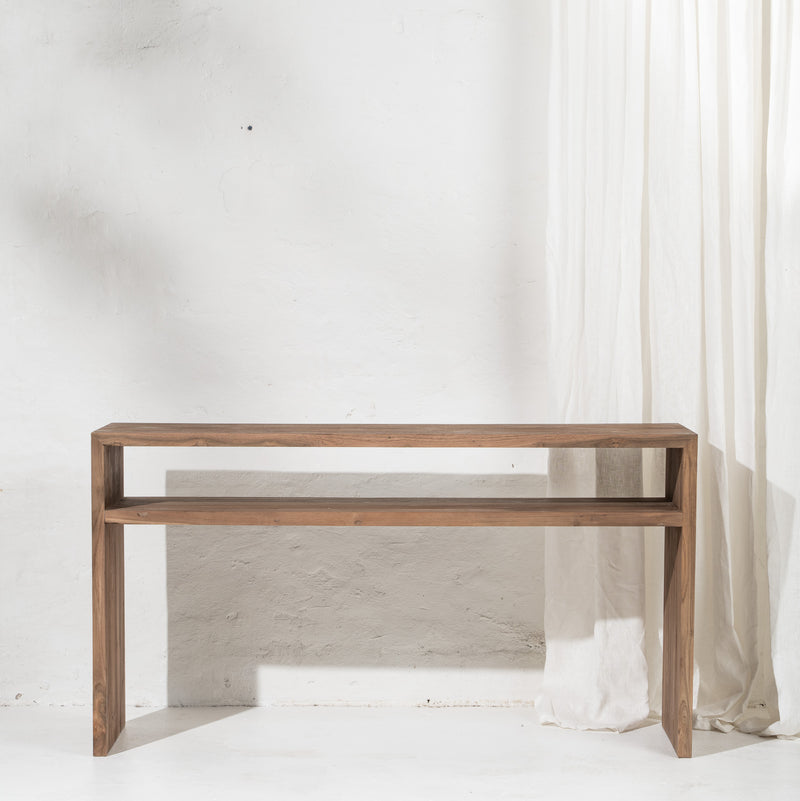 Beni Console with Shelf