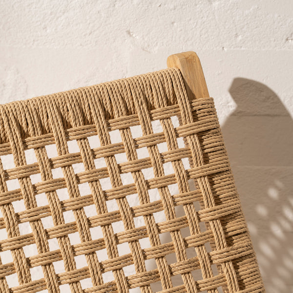 Bennu Woven Jute Armchair
