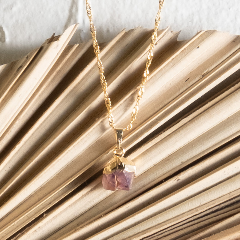 Dante Druzy Stone Necklace