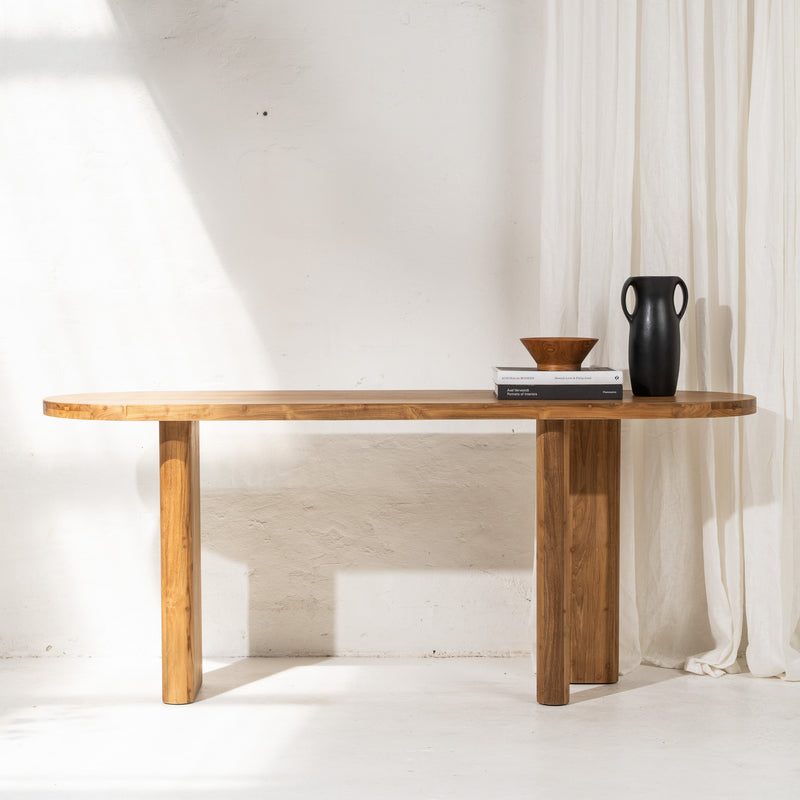 Edra Sculptural Console- Natural