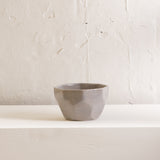 Elin Faceted Bowl - Dove Blue