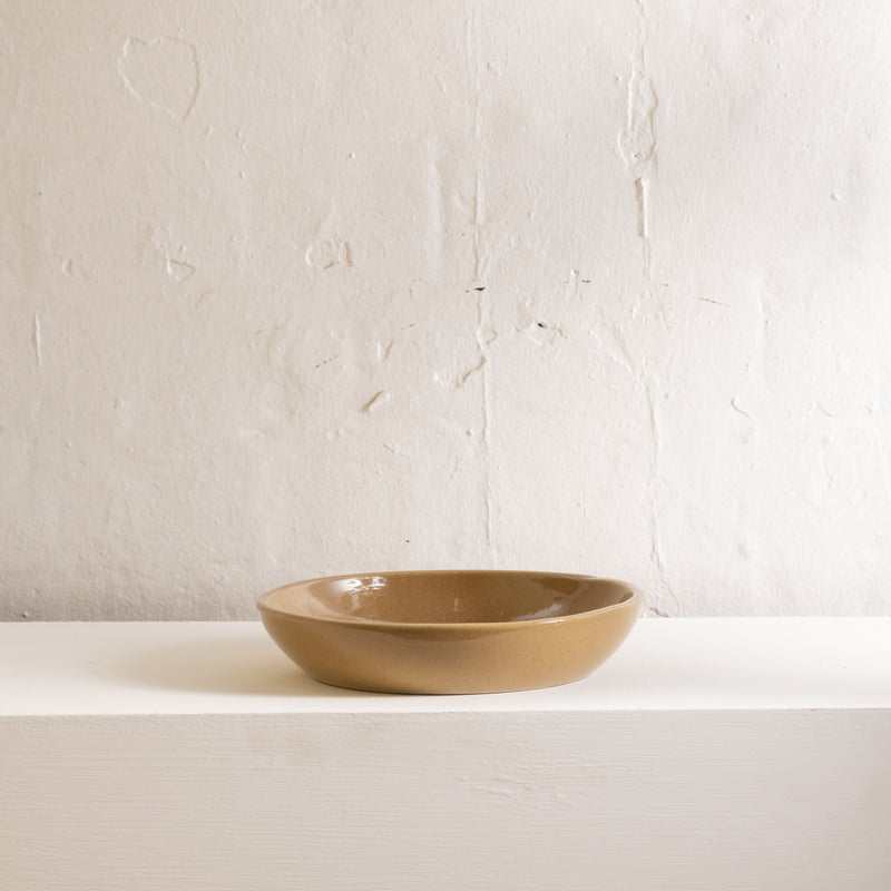 Freya Round Bowl - Mustard