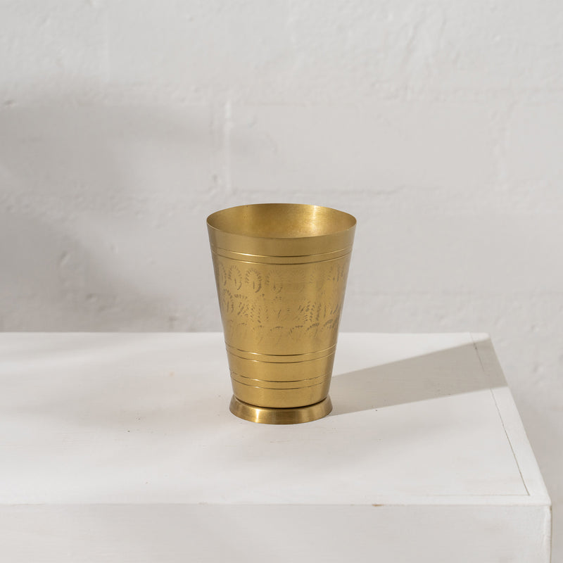 Handmade Brass Lassi Cup