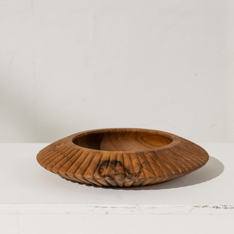 Hani Hand Carved Serving Dish