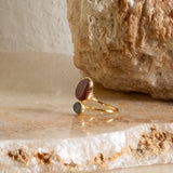 Ilka Double Stone Ring