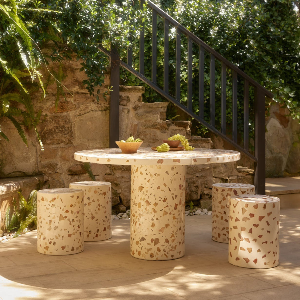 Illia Terrazzo Dining Table - Main Image