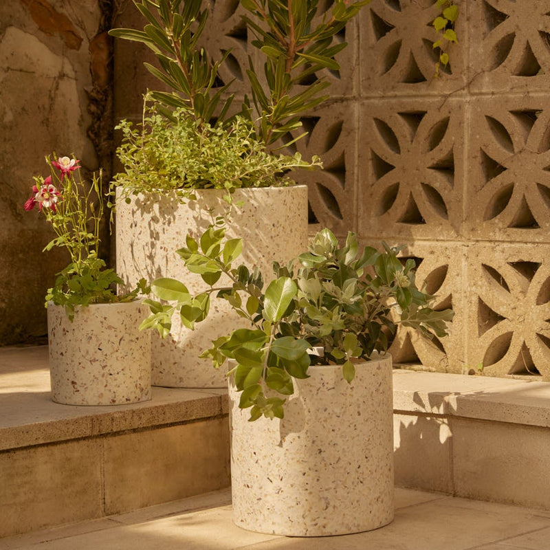 Arjen Lightweight Shell Finish Cylindrical Pot