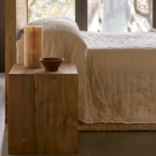 Mehdi Bedside Table with Drawer