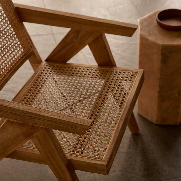 Amar Relaxed Rattan Armchair