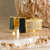 Jorge Double Stone Cuff Bracelet