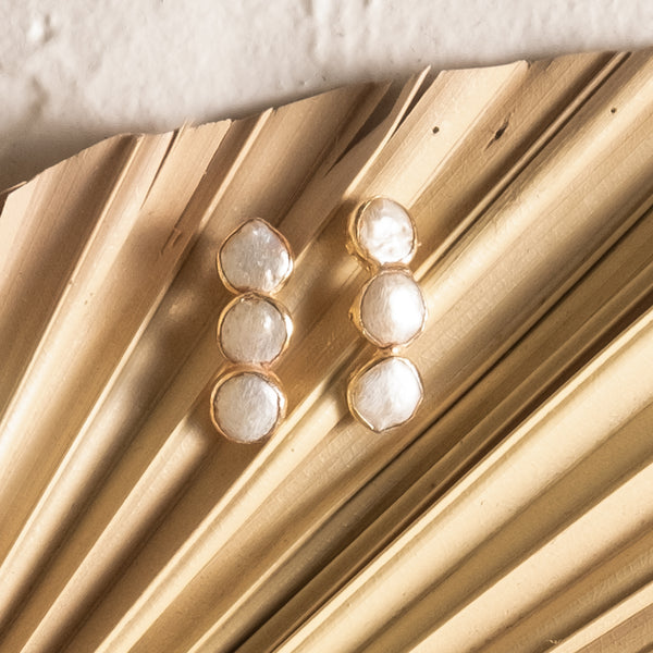 Kadri Baroque Pearl Earrings