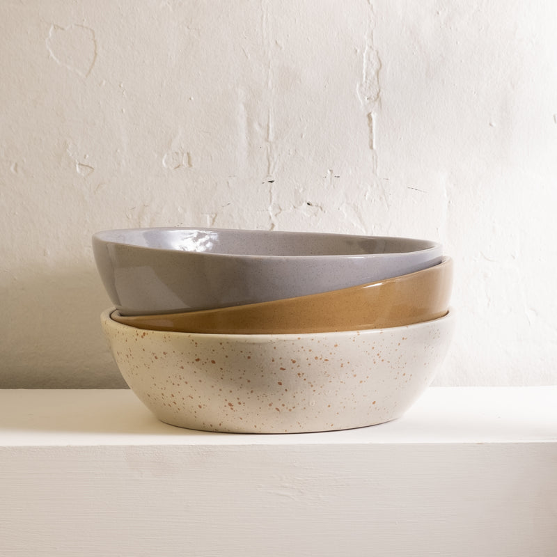 Kaia Serving Bowl - Mustard