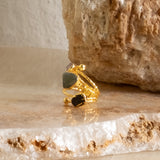 Karis Trio Stone Ring