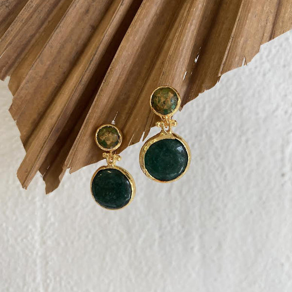 Noa Double Drop Earrings