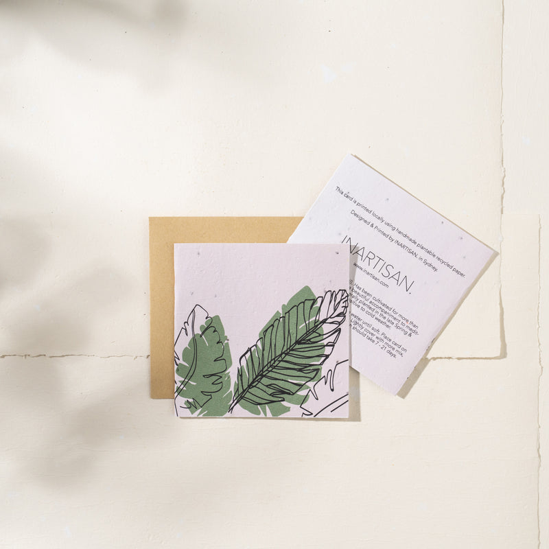 Plantable Card (Palms)