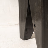 Rafi Peg Stool / Side Table - Black