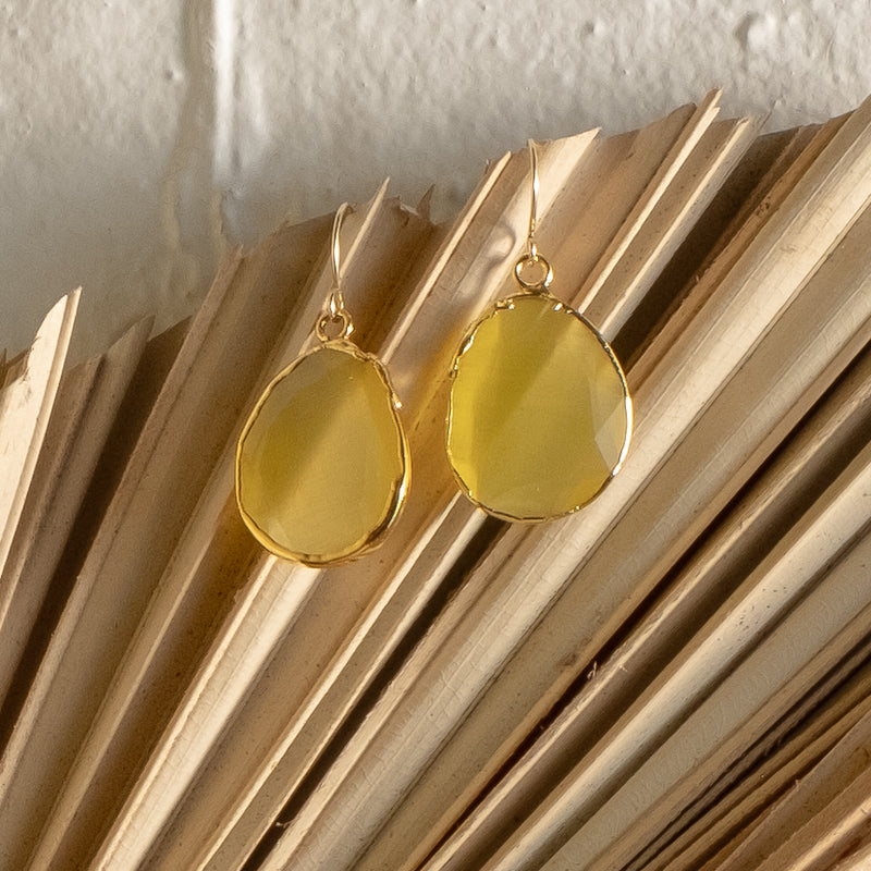 Serap Single Drop Earrings