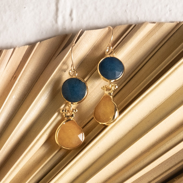 Tiia Double Drop Earrings