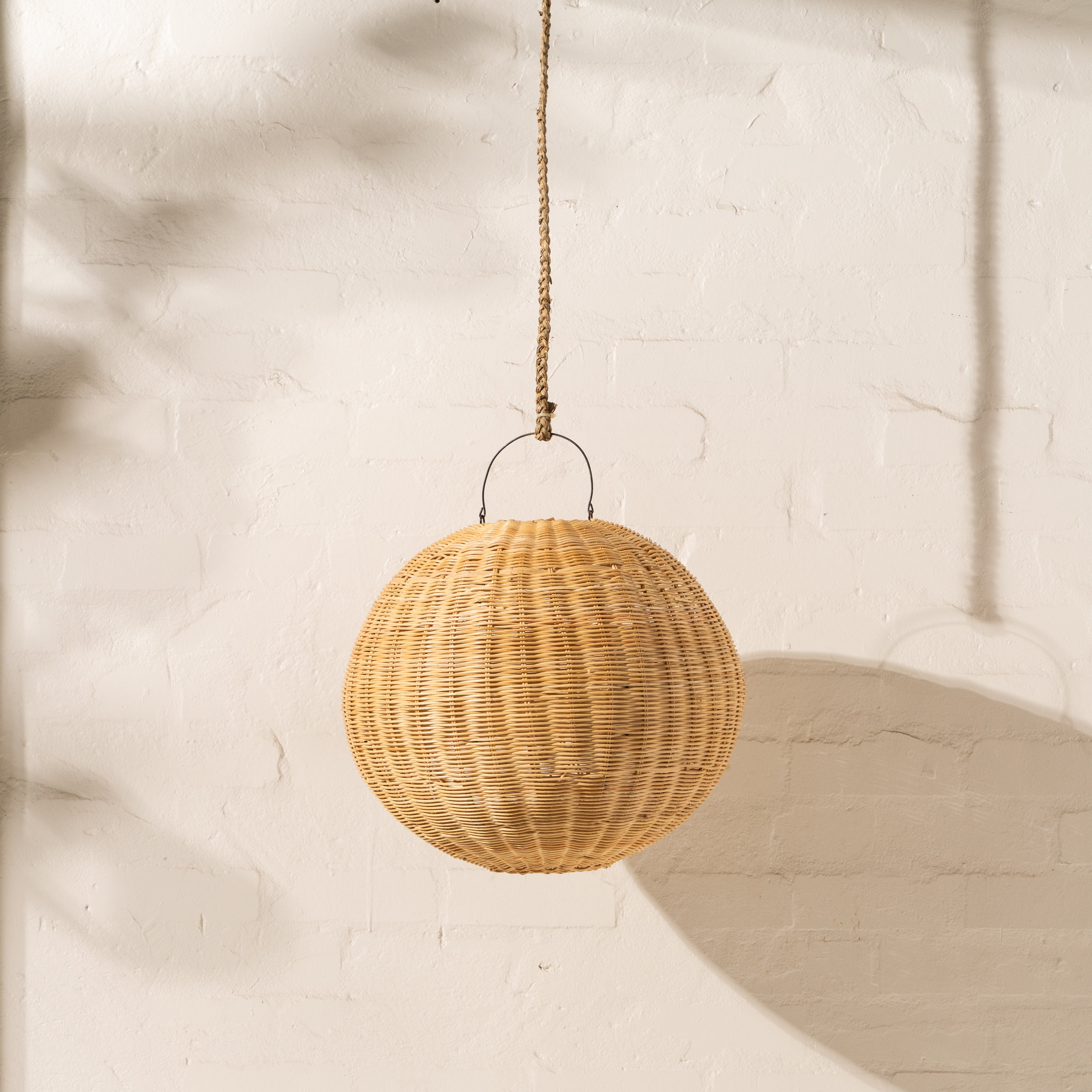 Eridian Woven Ball Light Shade Inartisan.