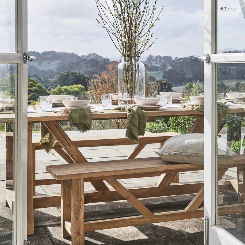 Zanui Photos Zanui Chairs Sefer Rustic Bench Seat