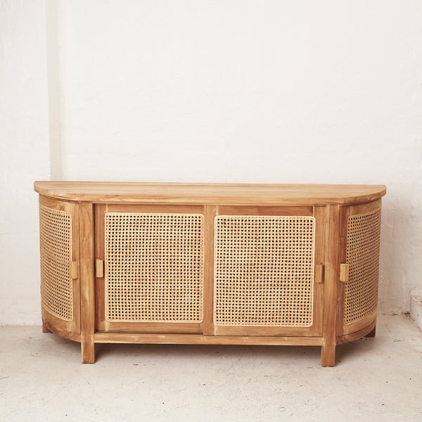 Altair Rattan Curved Console