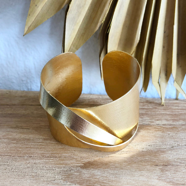 Eris Bracelet Cuff - Gold
