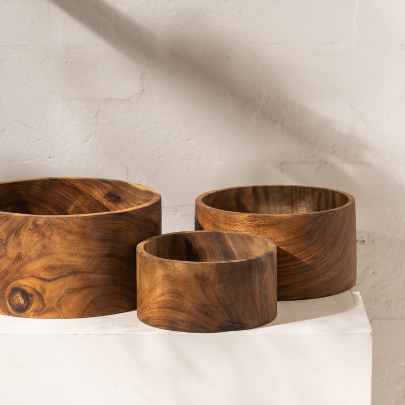 Jira Wooden Fruit Bowl