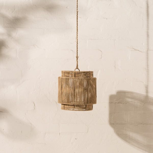 Jute sconce deals